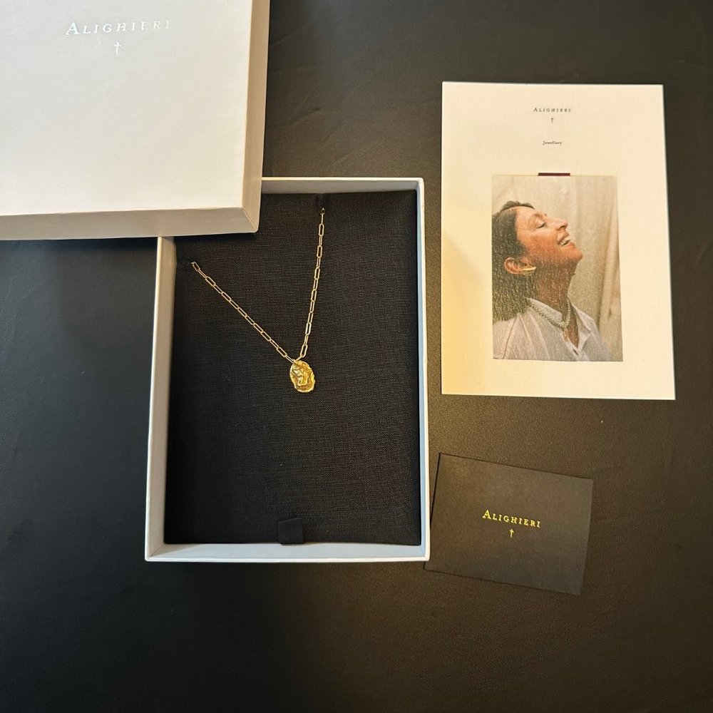 Alighieri The Infinite Offering Necklace 24kt gold plated